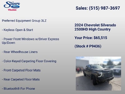 2024 Chevrolet Silverado 2500HD High Country