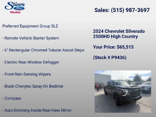 2024 Chevrolet Silverado 2500HD High Country