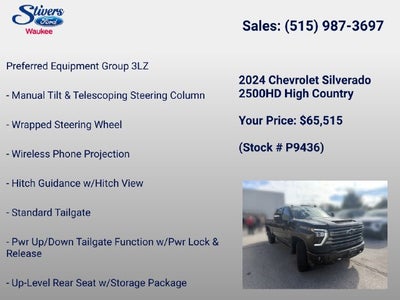2024 Chevrolet Silverado 2500HD High Country