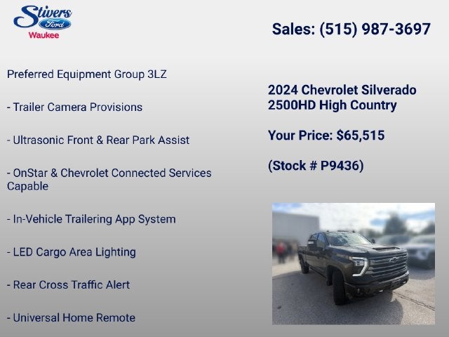 2024 Chevrolet Silverado 2500HD High Country