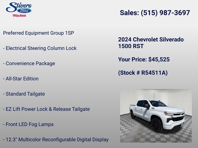 2024 Chevrolet Silverado 1500 RST