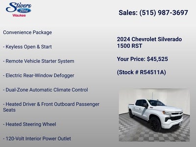 2024 Chevrolet Silverado 1500 RST