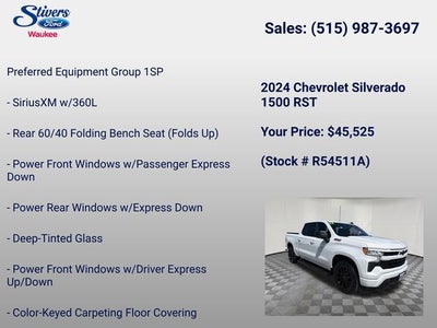 2024 Chevrolet Silverado 1500 RST