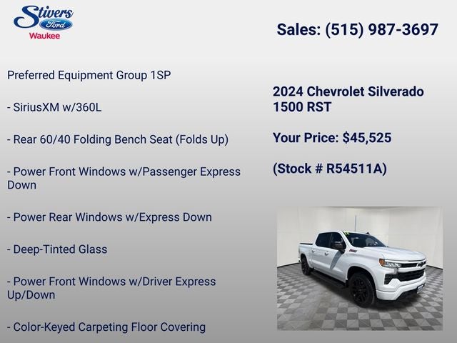 2024 Chevrolet Silverado 1500 RST