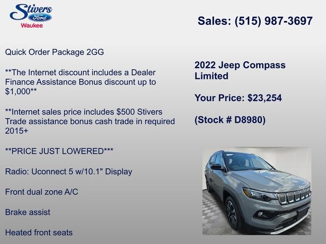 2022 Jeep Compass Limited