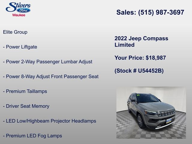 2022 Jeep Compass Limited