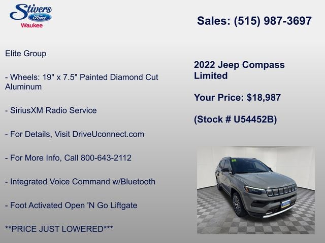 2022 Jeep Compass Limited