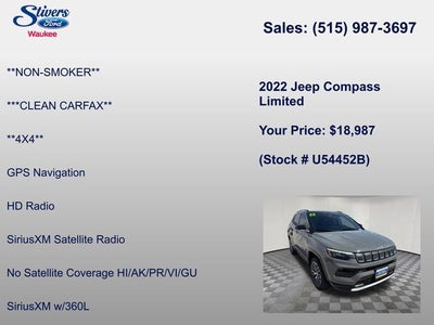 2022 Jeep Compass Limited
