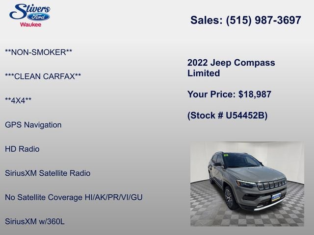 2022 Jeep Compass Limited