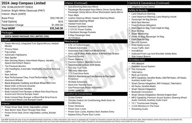 2024 Jeep Compass Limited