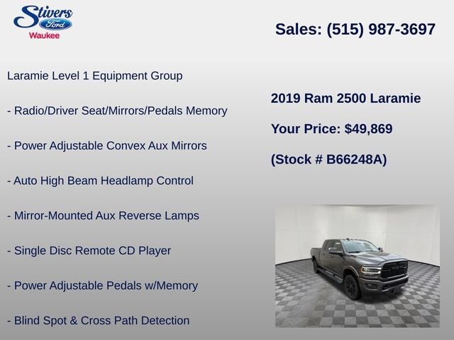 2019 RAM 2500 Laramie