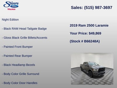 2019 RAM 2500 Laramie