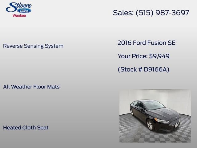 2016 Ford Fusion SE