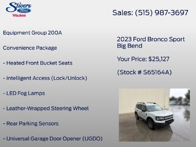 2023 Ford Bronco Sport Big Bend