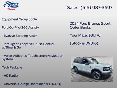 2024 Ford Bronco Sport Outer Banks