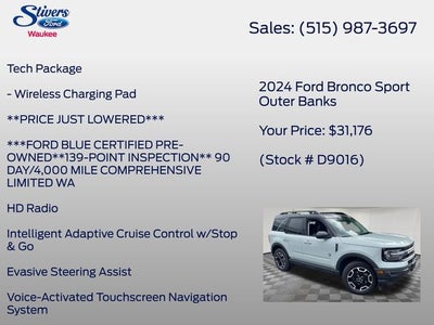 2024 Ford Bronco Sport Outer Banks