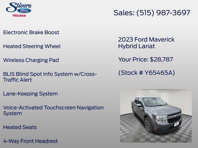 2023 Ford Maverick Lariat