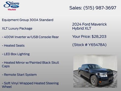 2024 Ford Maverick XLT