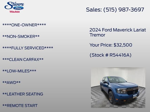 2024 Ford Maverick Lariat