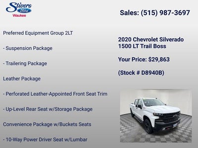 2020 Chevrolet Silverado 1500 LT Trail Boss