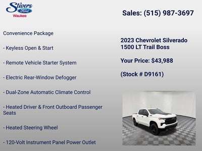 2023 Chevrolet Silverado 1500 LT Trail Boss