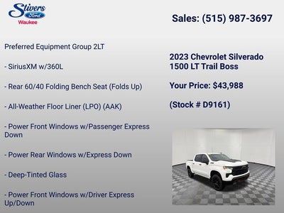 2023 Chevrolet Silverado 1500 LT Trail Boss