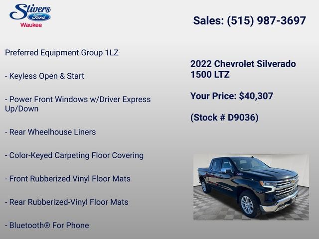 2022 Chevrolet Silverado 1500 LTZ