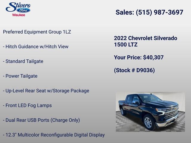 2022 Chevrolet Silverado 1500 LTZ