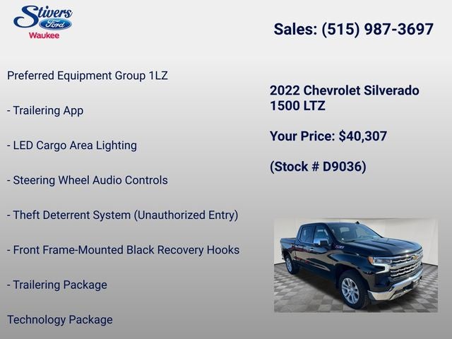 2022 Chevrolet Silverado 1500 LTZ