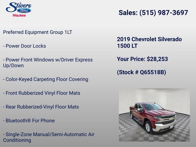 2019 Chevrolet Silverado 1500 LT
