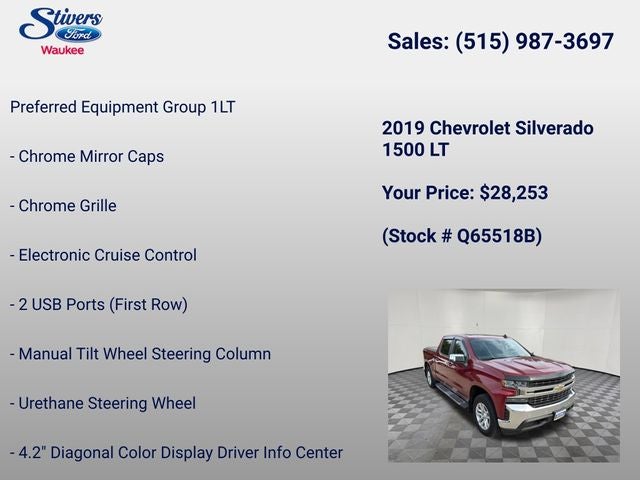 2019 Chevrolet Silverado 1500 LT