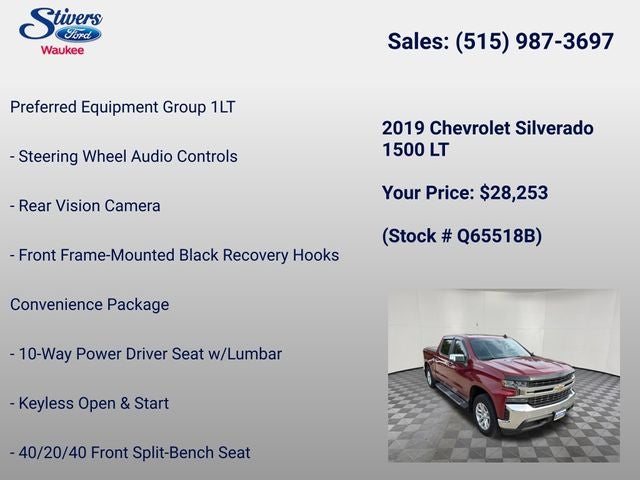 2019 Chevrolet Silverado 1500 LT