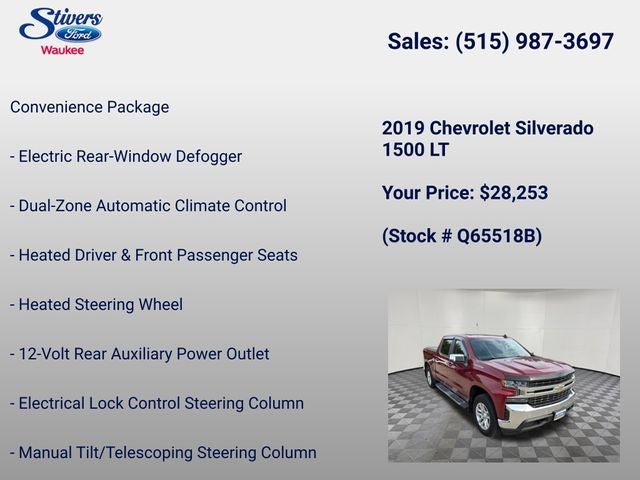2019 Chevrolet Silverado 1500 LT