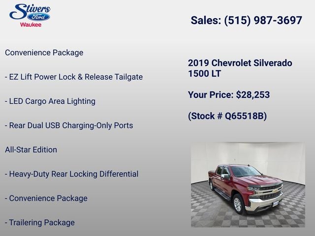 2019 Chevrolet Silverado 1500 LT