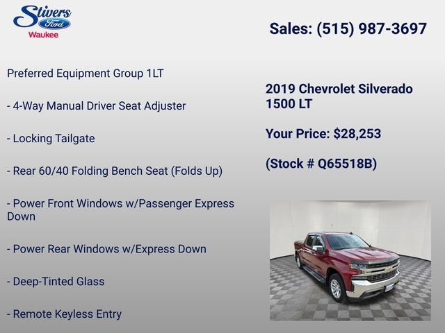 2019 Chevrolet Silverado 1500 LT