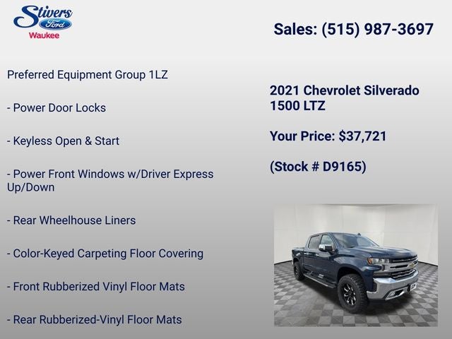 2021 Chevrolet Silverado 1500 LTZ