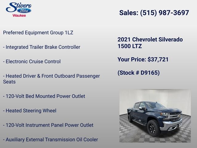 2021 Chevrolet Silverado 1500 LTZ