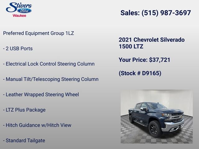2021 Chevrolet Silverado 1500 LTZ