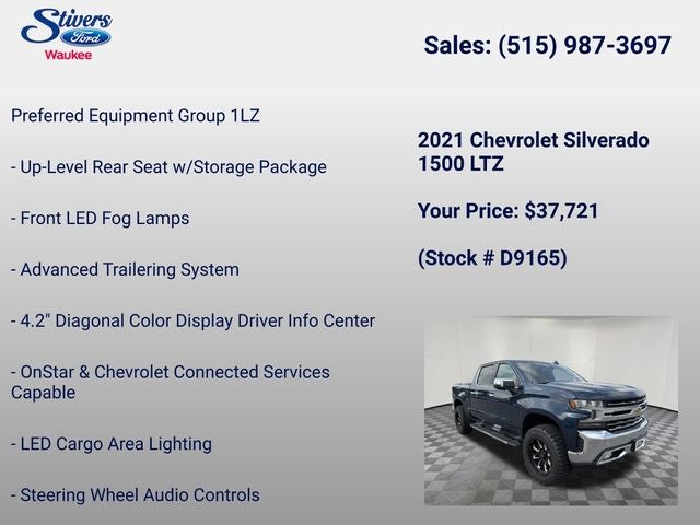 2021 Chevrolet Silverado 1500 LTZ