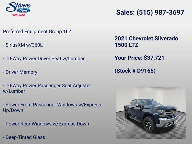 2021 Chevrolet Silverado 1500 LTZ