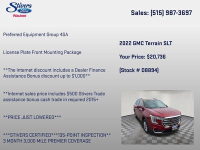 2022 GMC Terrain SLT