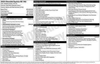 2025 Chevrolet Equinox RS