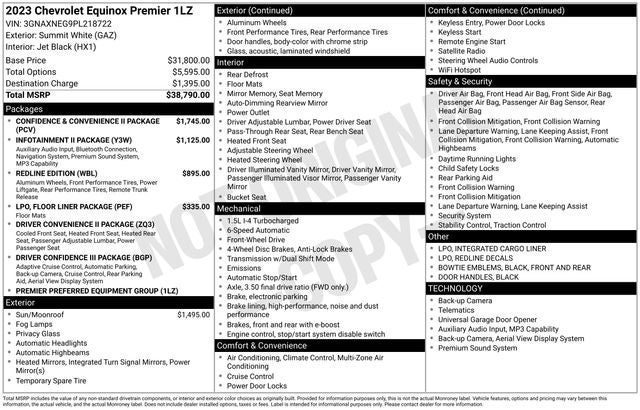 2023 Chevrolet Equinox Premier