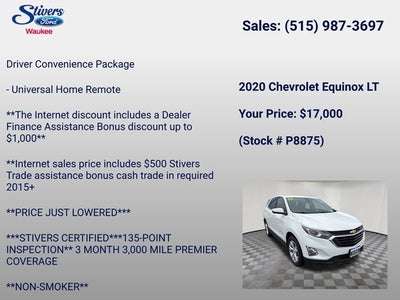 2020 Chevrolet Equinox LT