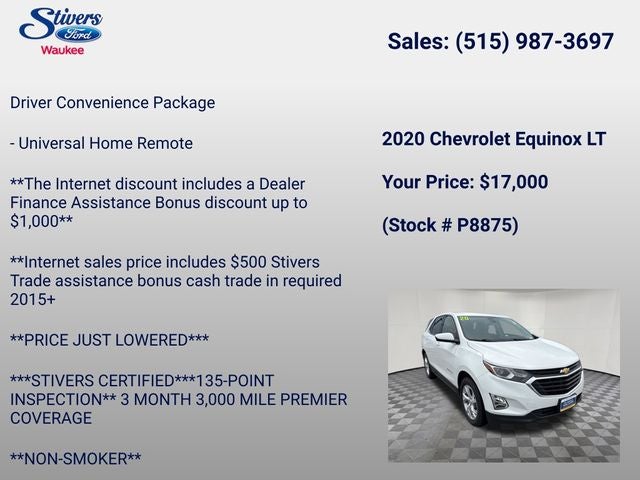 2020 Chevrolet Equinox LT