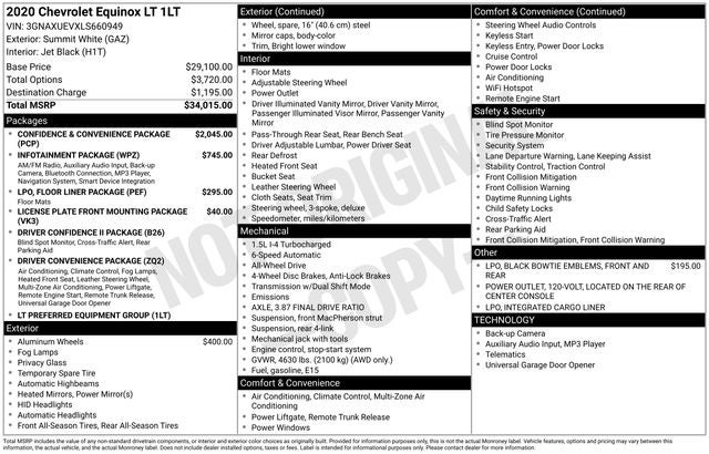 2020 Chevrolet Equinox LT