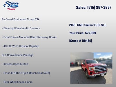 2020 GMC Sierra 1500 SLE