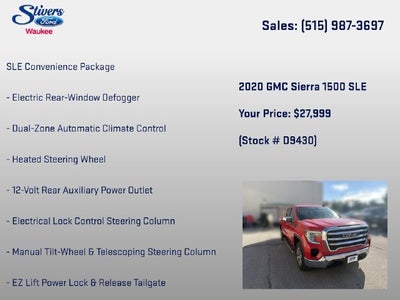 2020 GMC Sierra 1500 SLE