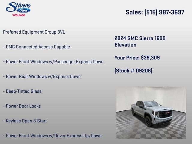 2024 GMC Sierra 1500 Elevation