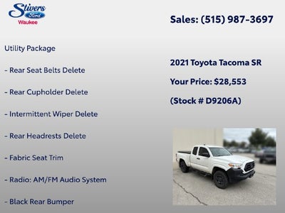 2021 Toyota Tacoma SR